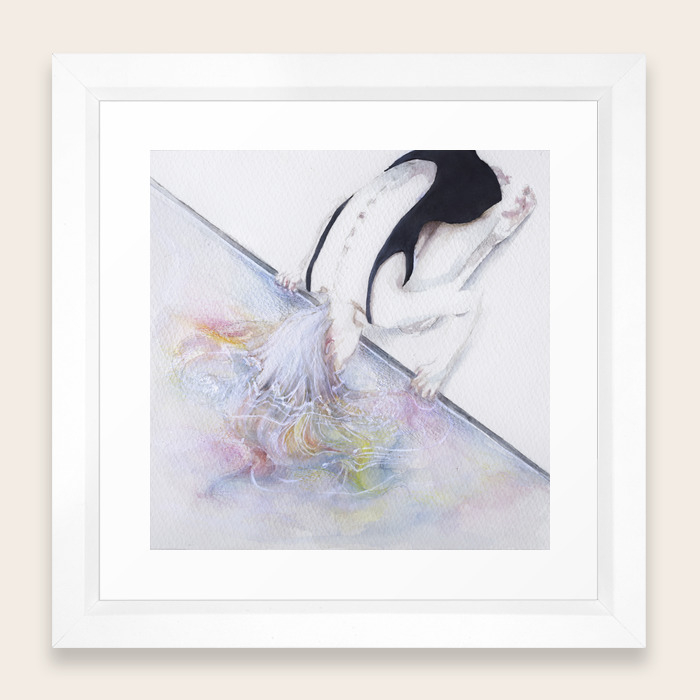 Empty Space Framed Art Print By Agnescecile Society6