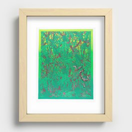Anaconda and the Rainforest Recessed Framed Print