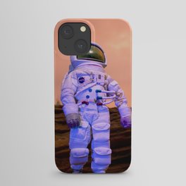 Mars on earth iPhone Case