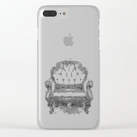 Sit a Bit! Clear iPhone Case