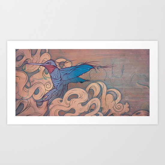 The Aerialist Art Print