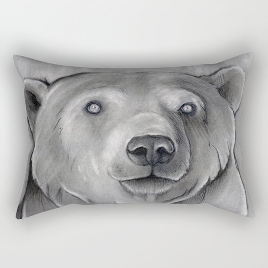 Teddy Bear Rectangular Pillow