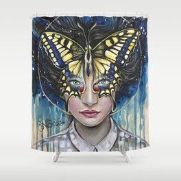 Let's Fly Away Shower Curtain