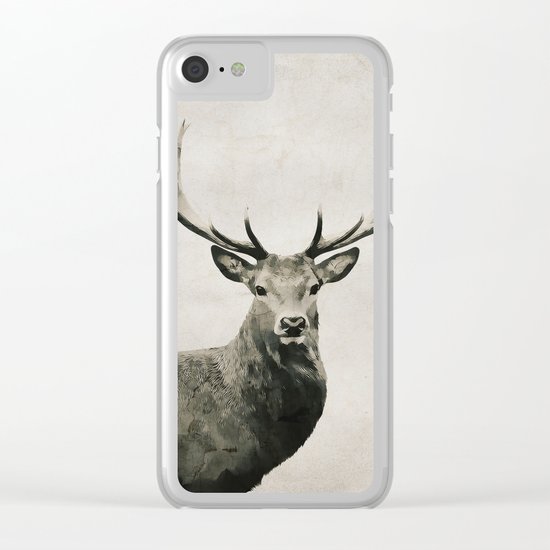 DEER Clear iPhone Case
