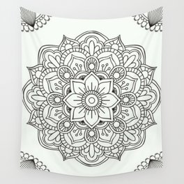 Magic Mandala For Your Dreams Wall Tapestry