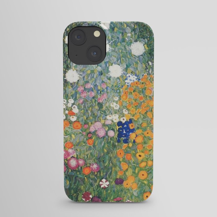 Gustav Klimt Flower Garden iPhone Case