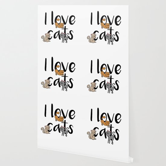 I Love Cats Cat Kitty Kittens Meow Tabby Kitten Wallpaper By