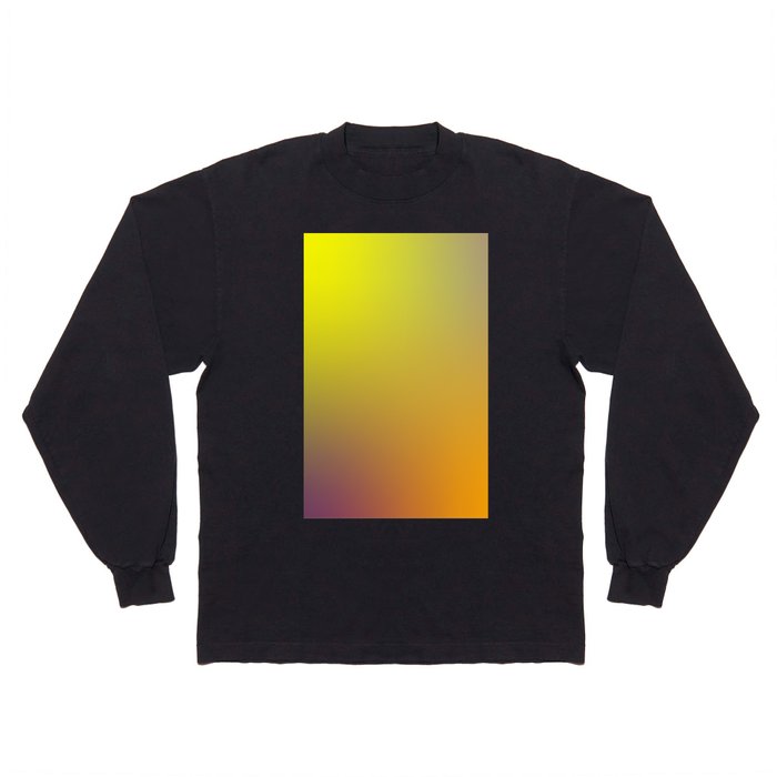 86  Rainbow Gradient Colour Palette 220506 Aura Ombre Valourine Digital Minimalist Art Long Sleeve T Shirt