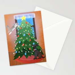 Christmas Chaos Stationery Card