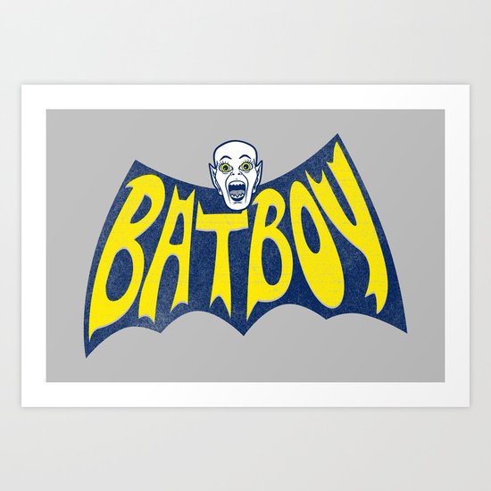 BatBoy Art Print
