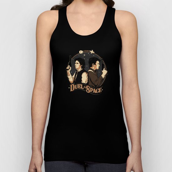 Duel in Space Unisex Tank Top