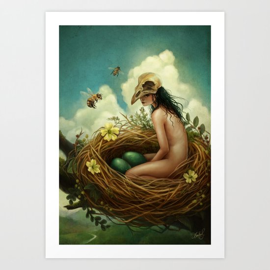 The Nest Art Print