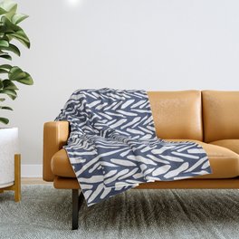 Navy blue Throw Blankets to Match Any Room s Decor Society6