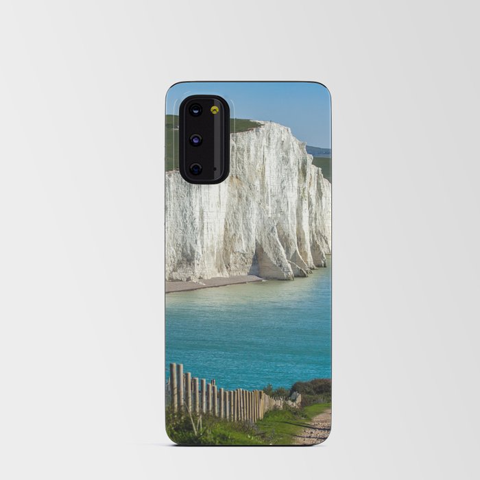 Great Britain Photography - Beautiful Beach Called Cuckmere Haven Android Card Case