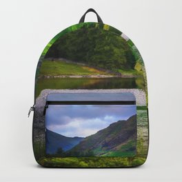 Blea Tarn Valley Backpack | Painting, Englishvalley, Digitalpainting, Bleatarn, Travel, Landscape 