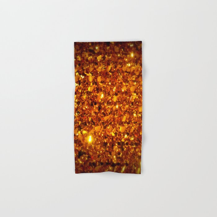 Copper Sparkle Hand & Bath Towel