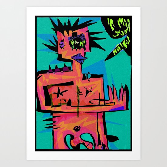 animalmangod Art Print