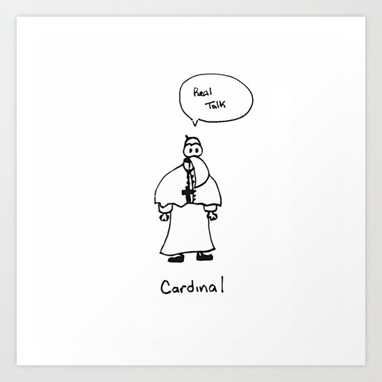 Cardinal Art Print