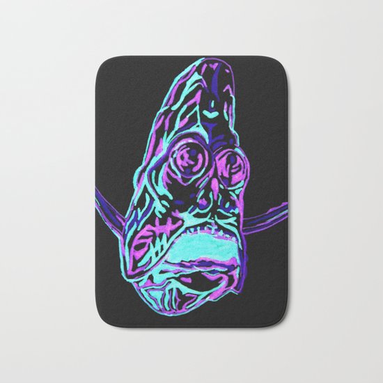 Deep Sea Hatchetfish 2 Bath Mat