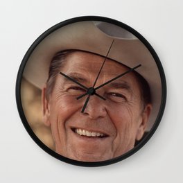 President Ronald Reagan Wall Clock