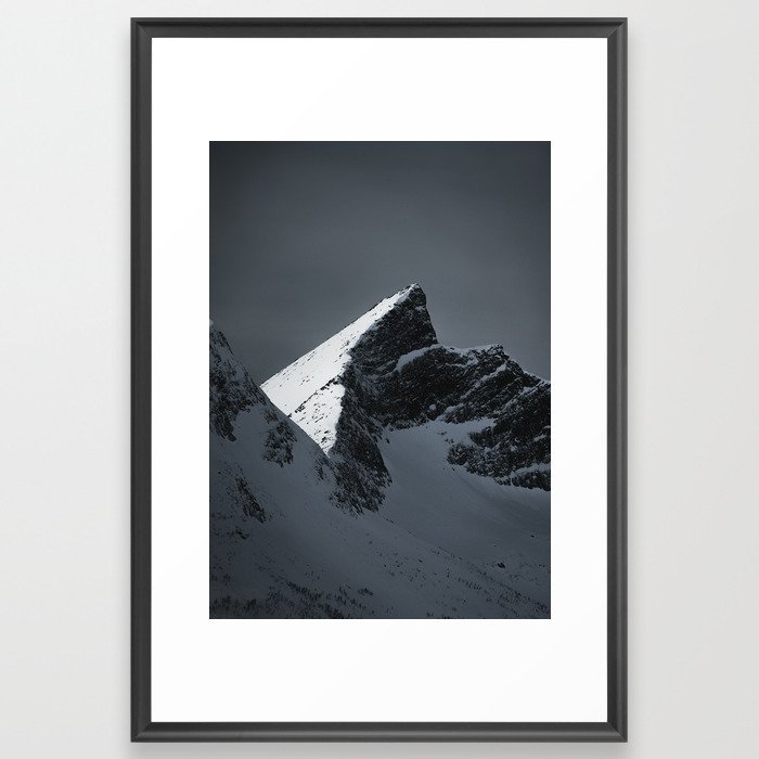 Mountain Art Print Framed Art Print