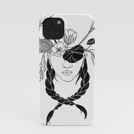 Floral Mask iPhone Case