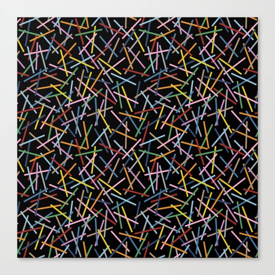 Kerplunk Black 2 Canvas Print