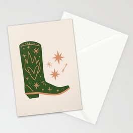 Cowgirl Stationery Card
