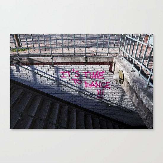 It's time to dance Canvas Print