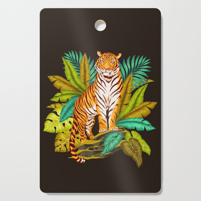 Jungle Tiger Cutting Board