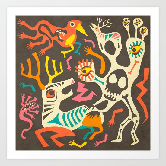 Healing Hands Art Print