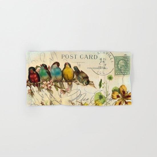 Sweet birds #5 Hand & Bath Towel