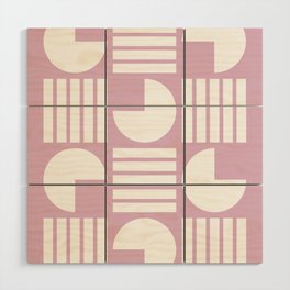 Classic geometric minimal composition 23 Wood Wall Art