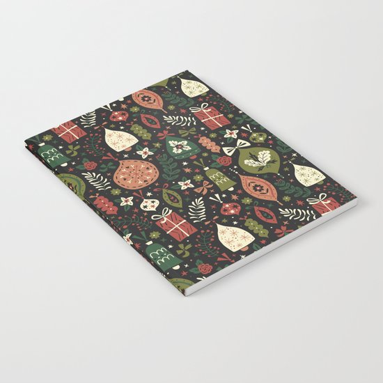 Holiday Ornaments Notebook