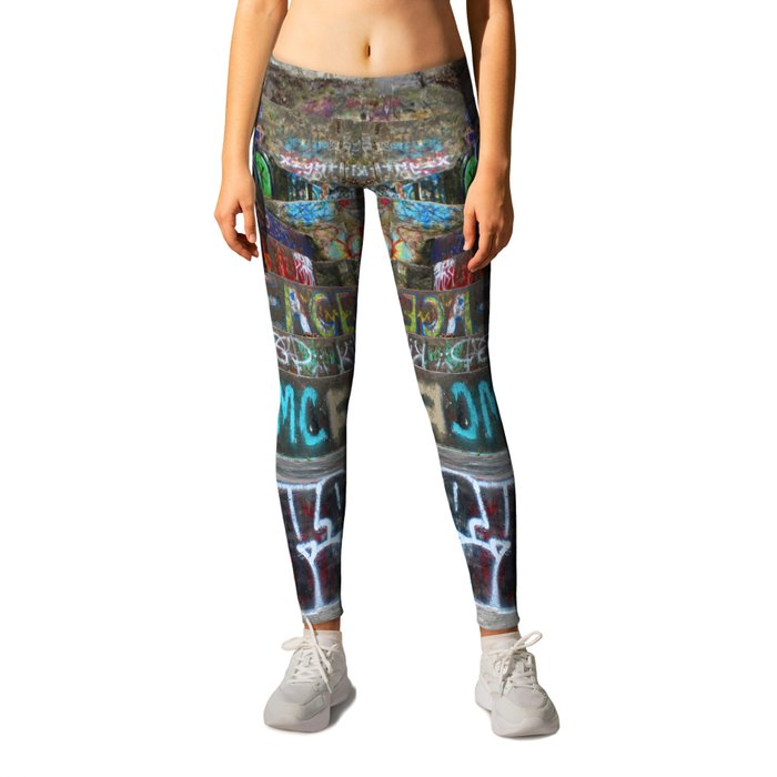 Graffiti in the wild Leggings by BigTownHicks Society6