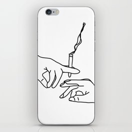Smoking iPhone Skin