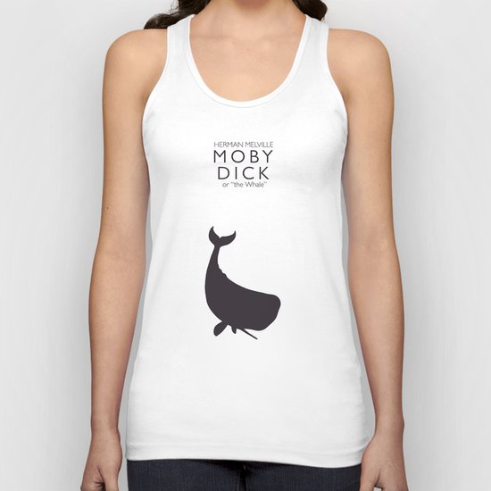 Moby Dick - Herman Melville Book Unisex Tank Top