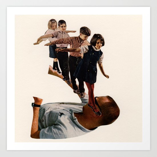 SUPERHEROES SERIES 3 Art Print