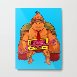 Donkey Krang v. 1.0 Metal Print