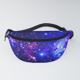 Fox Fur Nebula Galaxy blue purple Fanny Pack