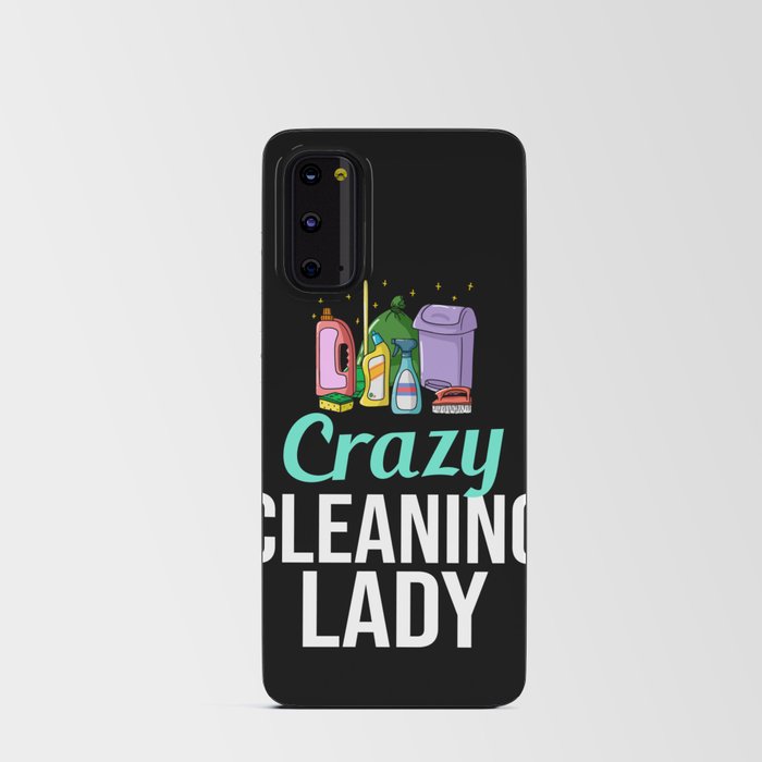 Housekeeping Cleaning Housekeeper Housewife Android Card Case