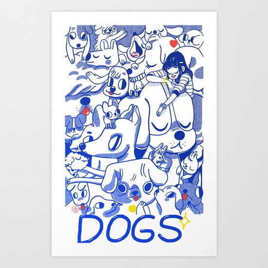Dogs✧ Art Print