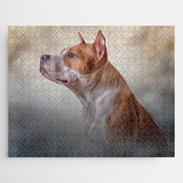 American Staffordshire Terrier Jigsaw Puzzle