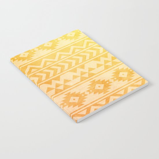 Aztec Pattern 08 Notebook