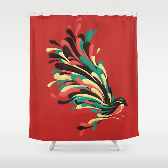 Avian Shower Curtain