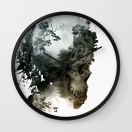 Skull - Metamorphosis Wall Clock