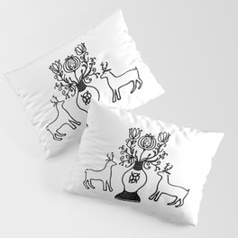 Deers and pomegranate Pillow Sham