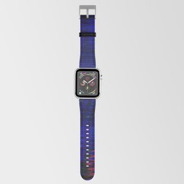Glitch Blue Apple Watch Band