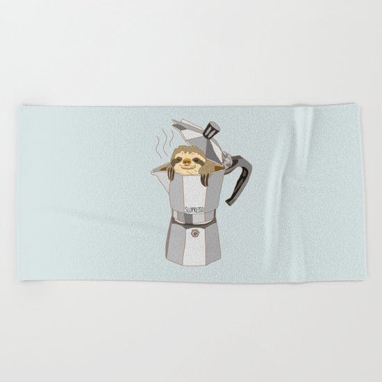 Slopresso Beach Towel