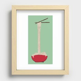 The Noodle Dream Recessed Framed Print